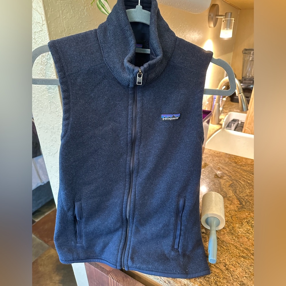 Patagonia Women's Better Sweater® Fleece Vest - Small Blue